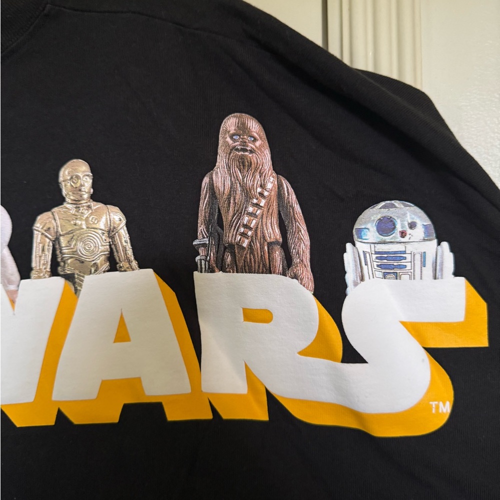 Star Wars Spirit Jersey VTG Action Figures Long Sleeve XL - Picture 8 of 13